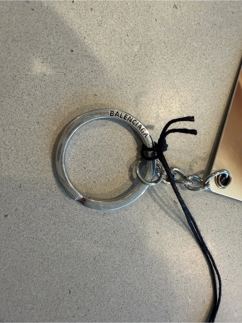 Balenciaga Club Card Key Ring Key Chain